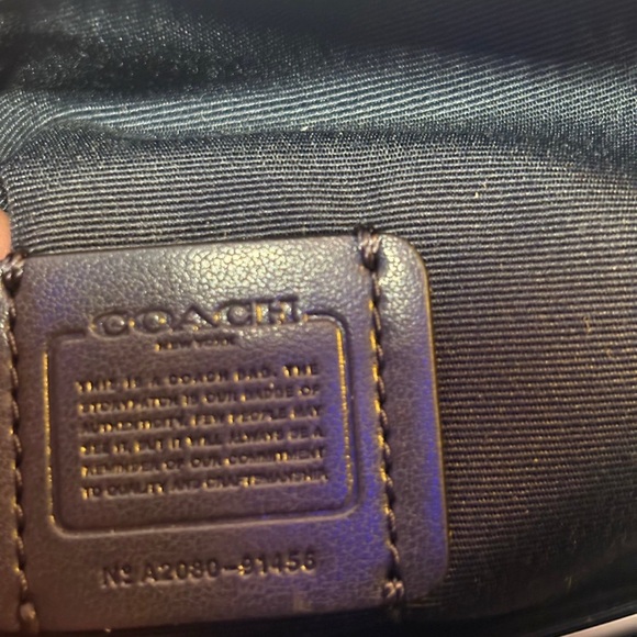 NWT Coach Mini Bennett Crossbody Shoulder Bag Purse Rainbow Ombre 91456 - Picture 7 of 7